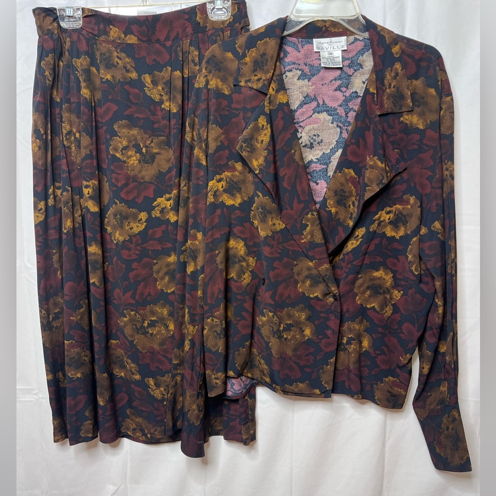 Rena Rowan for Saville women’s 14 skirt & Top shacket